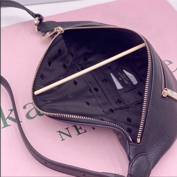 Kate Spade Leila Belt Bag Crossbody Black - Picture 5 of 9